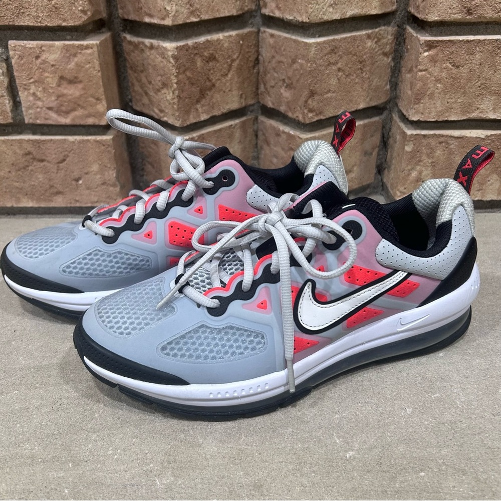 Nike Air Max Genome (GS) Pure Platinum Crimson CZ4652-005 Youth Size 7Y